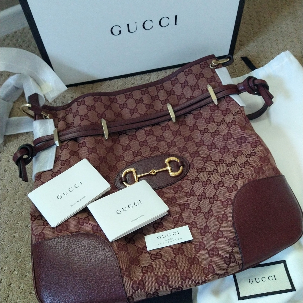 GUCCI Horsebit 1955 Messenger Bag - NEW!